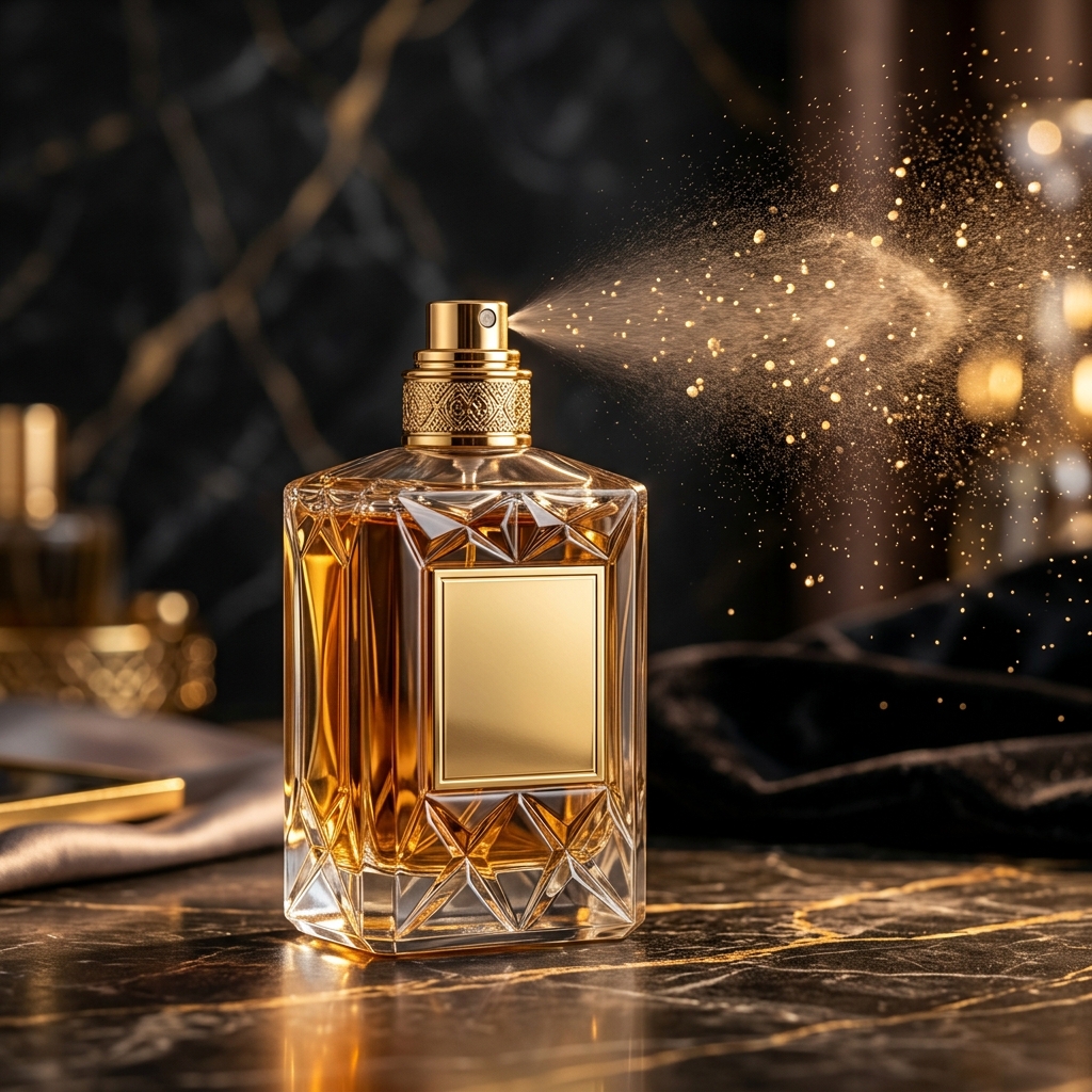 Luxury perfume bottle mist spray